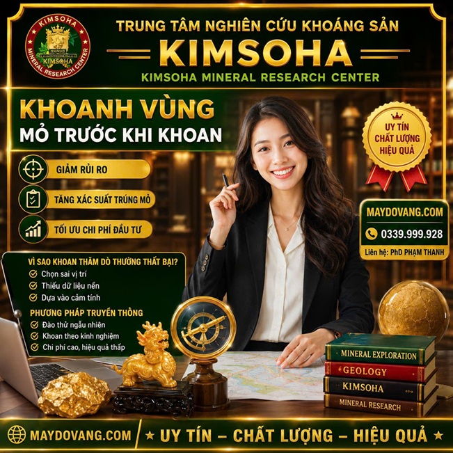 KHOANH VÙNG MỎ TRƯỚC KHI KHOAN