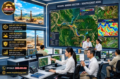 TÌM MỎ ĐỒNG, THIẾC, VONFRAM BẰNG VIỄN THÁM