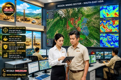 KHẢO SÁT VÀNG BẰNG ẢNH VỆ TINH