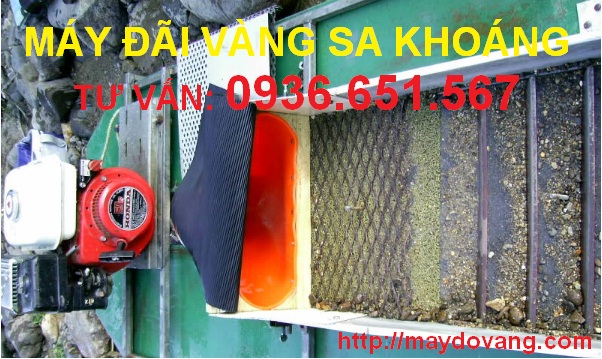 máy đãi vàng sa khoáng