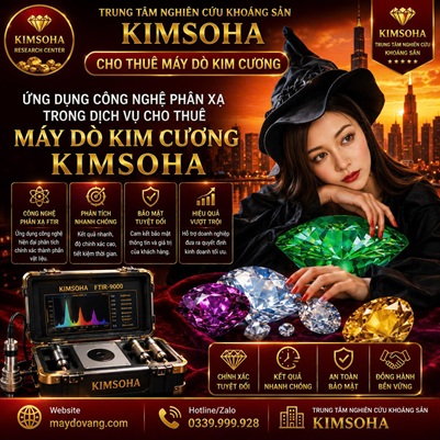  ỨNG DỤNG CÔNG NGHỆ PHẢN XẠ TRONG DỊCH VỤ CHO THUÊ MÁY DÒ KIM CƯƠNG KIMSOHA