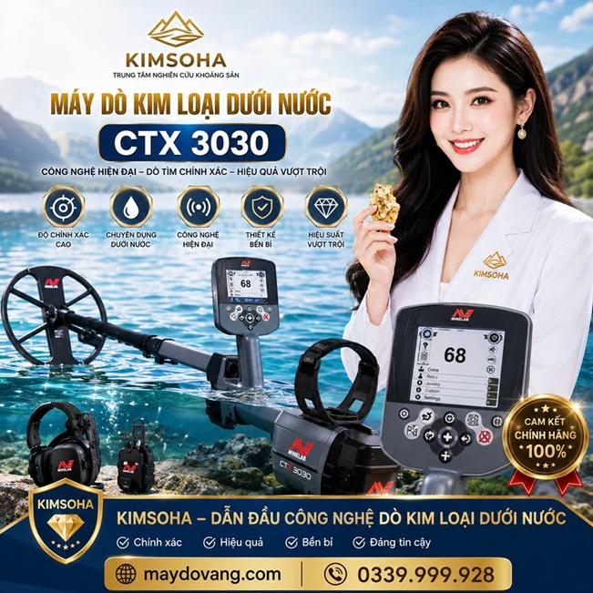 MÁY DÒ KIM LOẠI DƯỚI NƯỚC CTX 3030