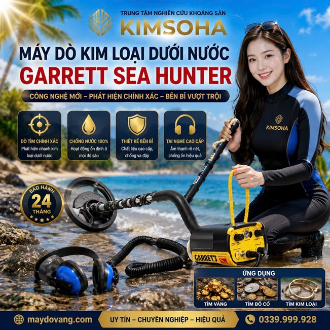 MÁY DÒ KIM LOẠI DƯỚI NƯỚC GARRETT SEA HUNTER