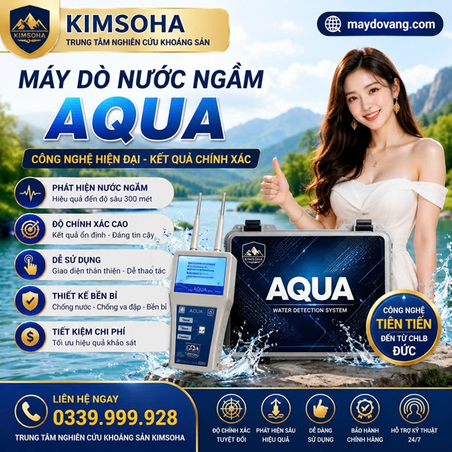 MÁY DÒ NƯỚC NGẦM AQUA