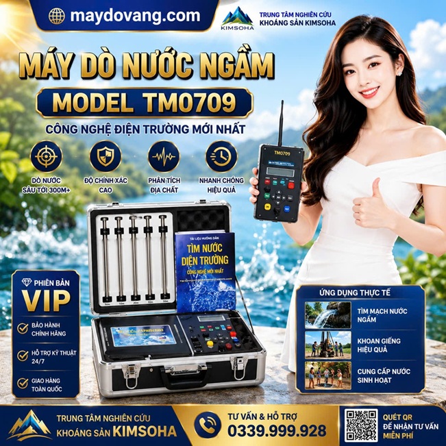 MÁY DÒ NƯỚC NGẦM MODEL TM0709