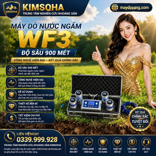 MÁY DÒ NƯỚC NGẦM WF3