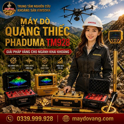  MÁY DÒ QUẶNG THIẾC PHADUMA TM928
