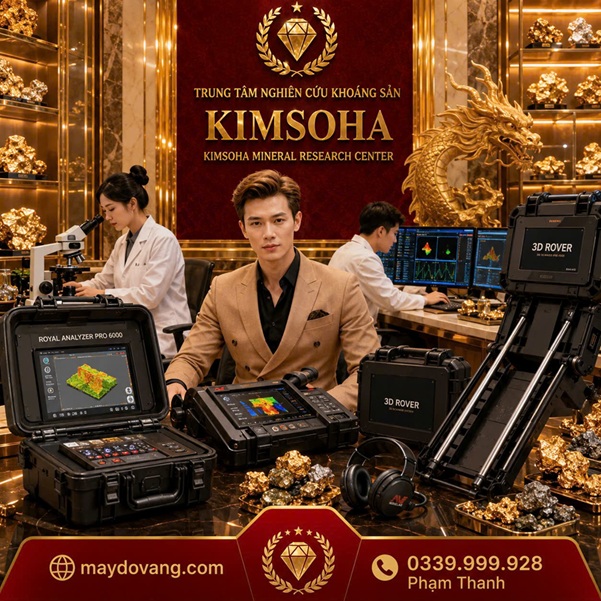 MÁY DÒ VÀNG 3D ROYAL ANALYZER PRO 6000