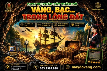 DỊCH VỤ KHẢO SÁT VÀNG - BẠC TRONG LÒNG ĐẤT