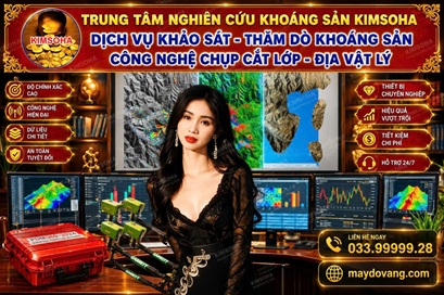 CHO THUÊ MÁY THĂM DÒ KHOÁNG SẢN CÔNG NGHỆ CHỤP CẮT LỚP - ĐỊA VẬT LÝ