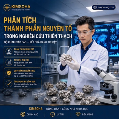   PHÂN TÍCH THÀNH PHẦN NGUYÊN TỐ TRONG NGHIÊN CỨU THIÊN THẠCH