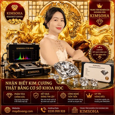  NHẬN BIẾT KIM CƯƠNG THẬT BẰNG CƠ SỞ KHOA HỌC