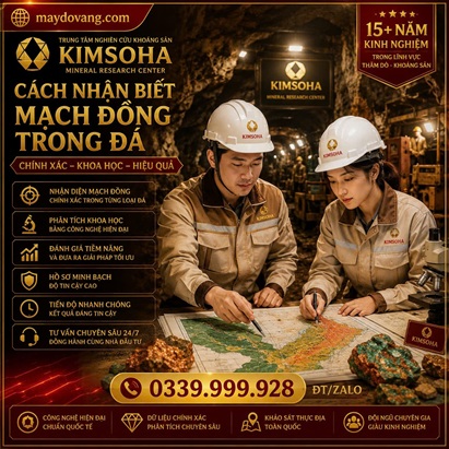 CÁCH NHẬN BIẾT MẠCH ĐỒNG TRONG ĐÁ
