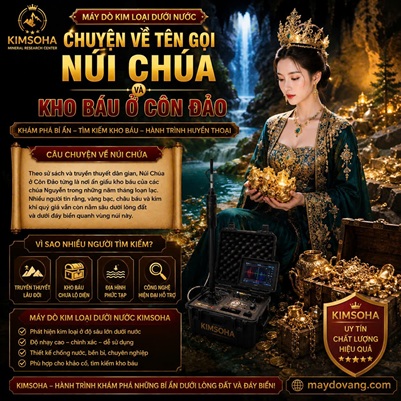 CHUYỆN VỀ TÊN GỌI NÚI CHÚA VÀ KHO BÁU Ở CÔN ĐẢO