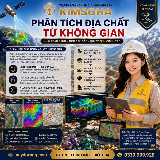 PHÂN TÍCH ĐỊA CHẤT TỪ KHÔNG GIAN