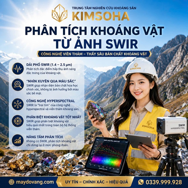 PHÂN TÍCH KHOÁNG VẬT TỪ ẢNH SWIR