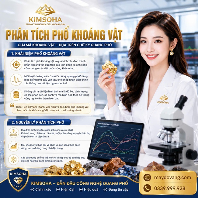 PHÂN TÍCH PHỔ KHOÁNG VẬT