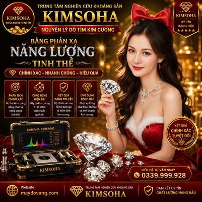 NGUYÊN LÝ DÒ TÌM KIM CƯƠNG BẰNG PHẢN XẠ NĂNG LƯỢNG TINH THỂ