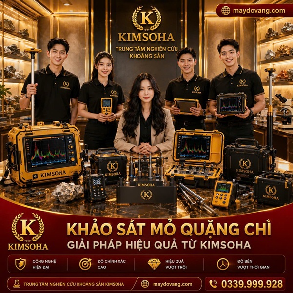  DỊCH VỤ CHO THUÊ MÁY DÒ QUẶNG CHÌ CHUYÊN NGHIỆP , TRUNG TÂM KHOÁNG SẢN KIMSOHA