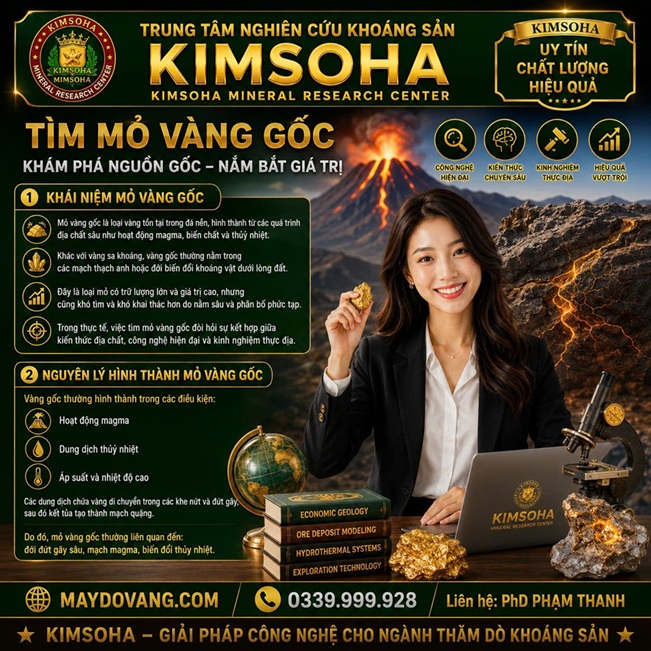 TÌM MỎ VÀNG GỐC