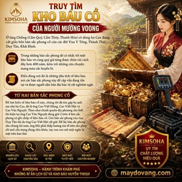 TRUY TÌM KHO BÁU CỔ CỦA NGƯỜI MƯỜNG VONG